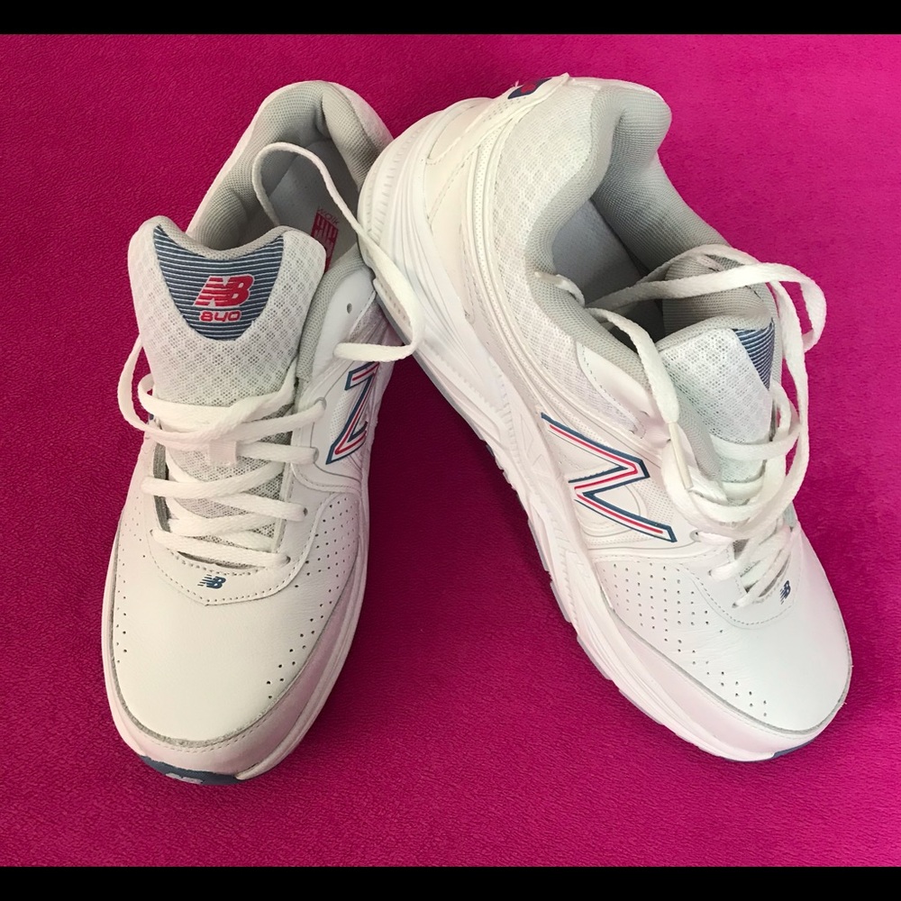 New White New Balance 840 Sneakers 11.5